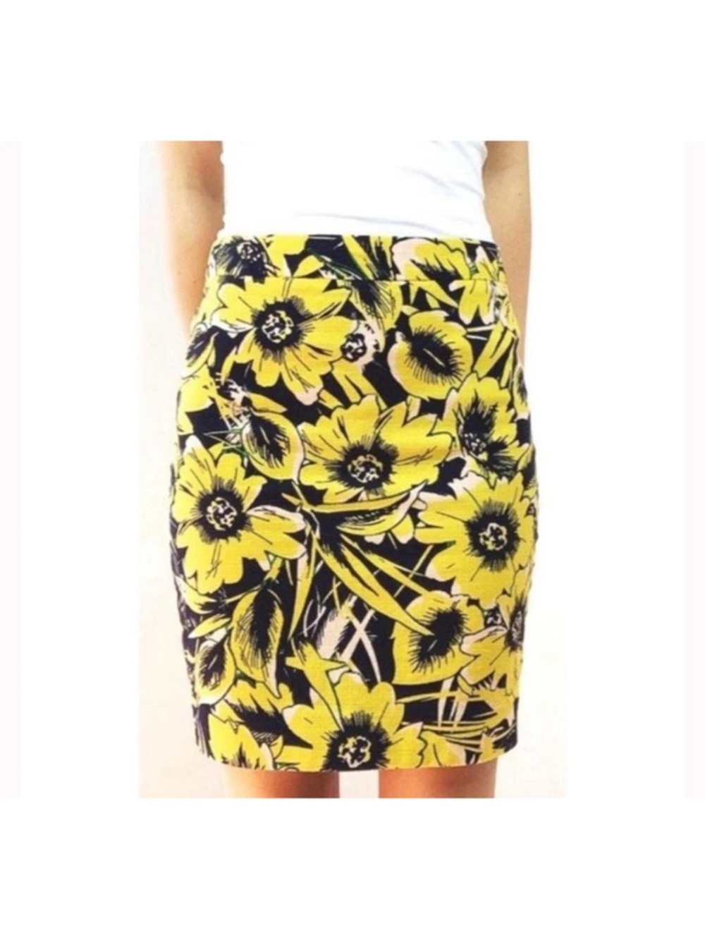 J.Crew Vibrant Yellow Skirt